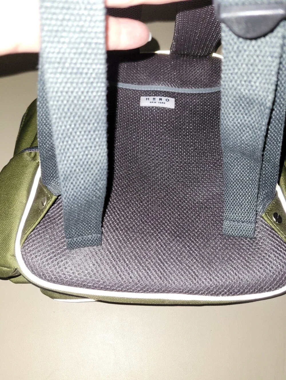 NWT - HERO New York Brand Olive Green Mini - Backpack.